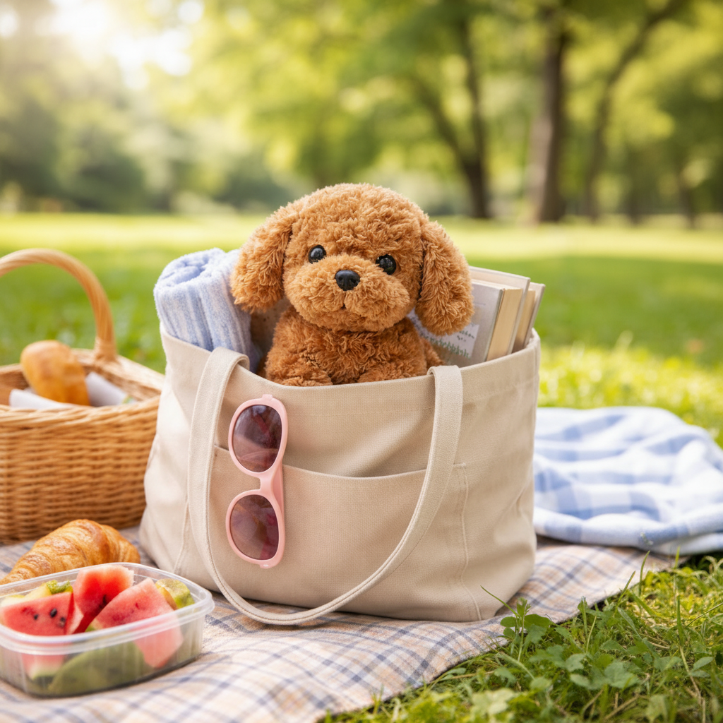 Adorable Movable Puppy Plush Toy for Engaging Play