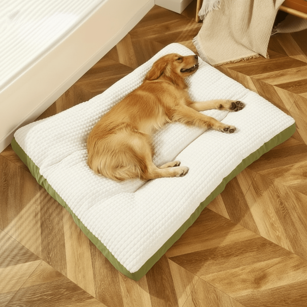 CozyCloud Comfort Dog Bed with Supportive Foam Core