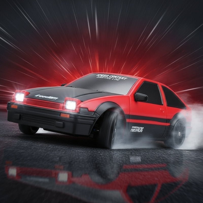 VelocityMaster 4WD Remote Control Drift Car with Realistic Design