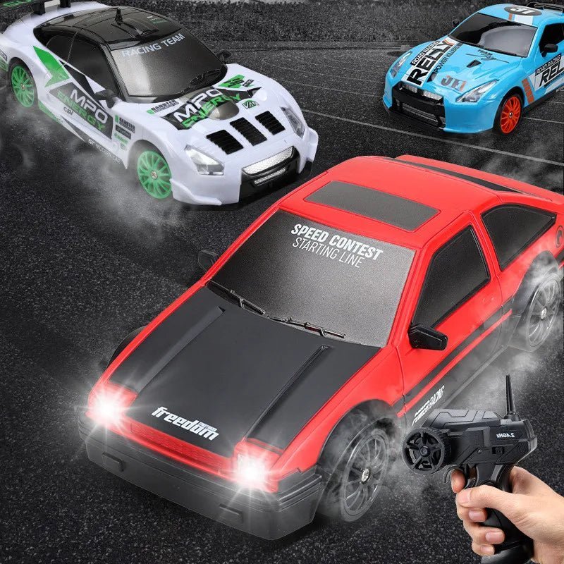 VelocityMaster 4WD Remote Control Drift Car with Realistic Design