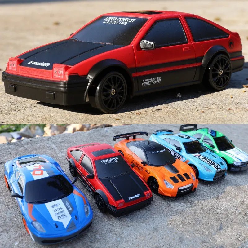 VelocityMaster 4WD Remote Control Drift Car with Realistic Design