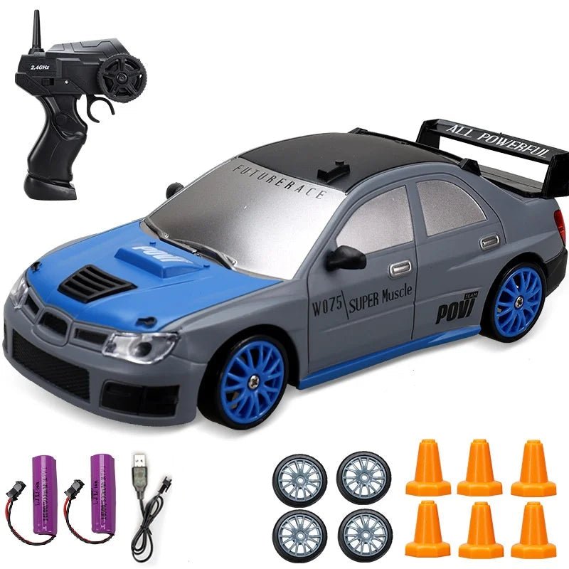 VelocityMaster 4WD Remote Control Drift Car with Realistic Design