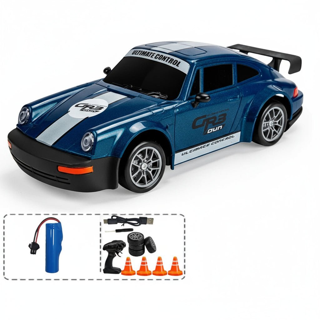 TurboGlide 1:24 Speedster 4WD Drift Car with LED Lights