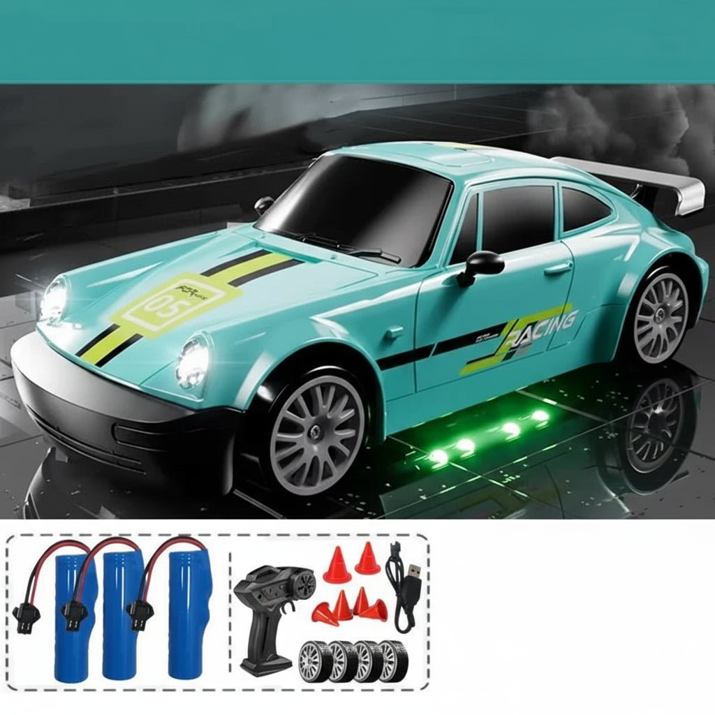 TurboGlide 1:24 Speedster 4WD Drift Car with LED Lights