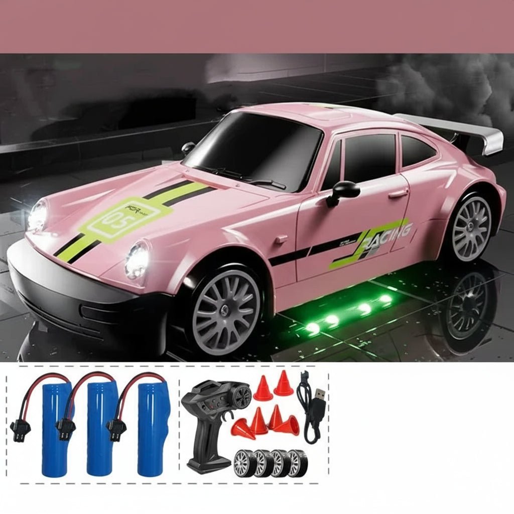 TurboGlide 1:24 Speedster 4WD Drift Car with LED Lights