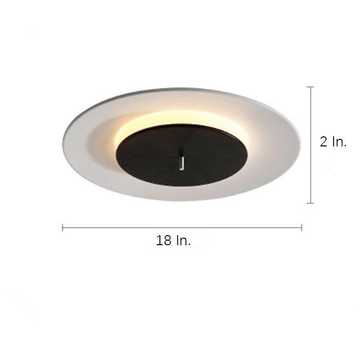 2 Circles Modern Taavita Flush Mount Ceiling Lights Hanging Light