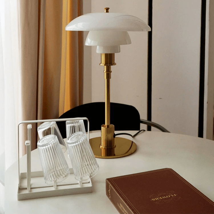LunaGlow Adjustable LED Table Lamp for Cozy Illumination