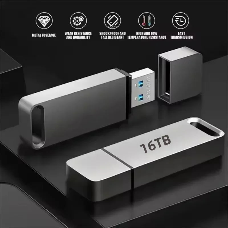 High-Speed USB Flash Drive – Waterproof and Shockproof Data Storage