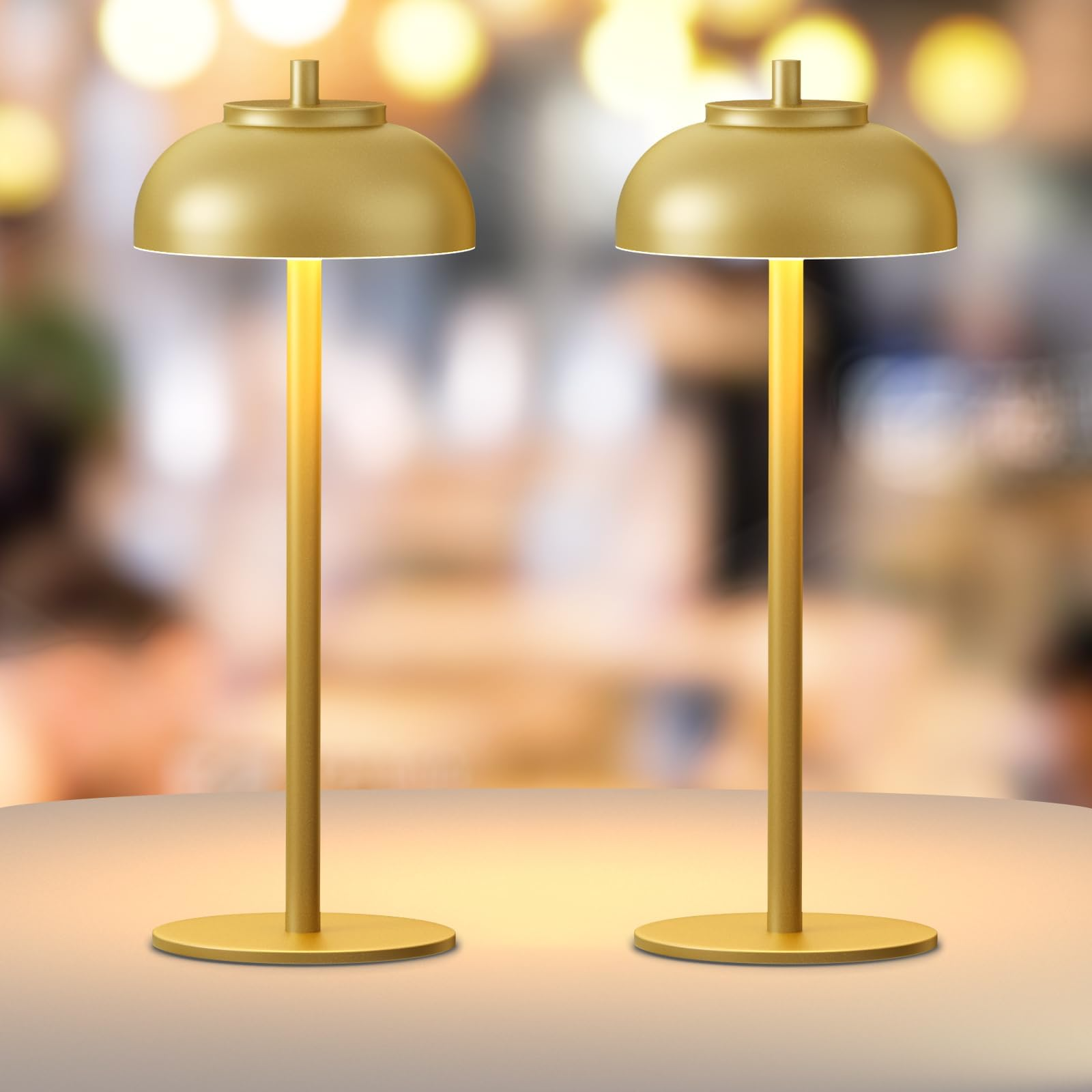 Stylish Cordless LED Table Lamp with Touch Control
