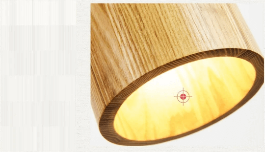 Handmade Designer Simple Wood Pendant Light - Taavita Kitchen Island Light