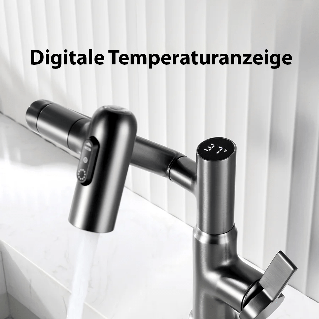 FluidFlex 360° Kitchen Faucet – Stylish and Versatile Design