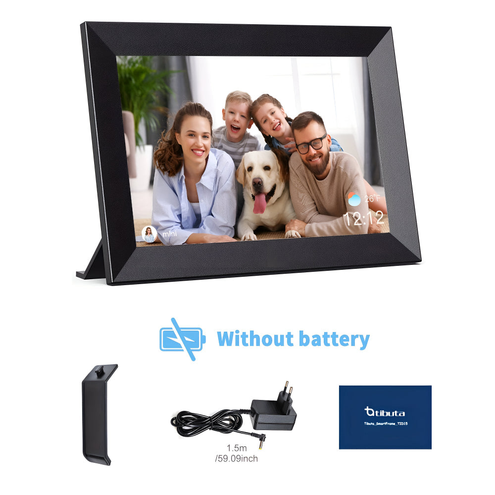Smart Digital Photo Frame with Touch Display and WiFi Connectivity