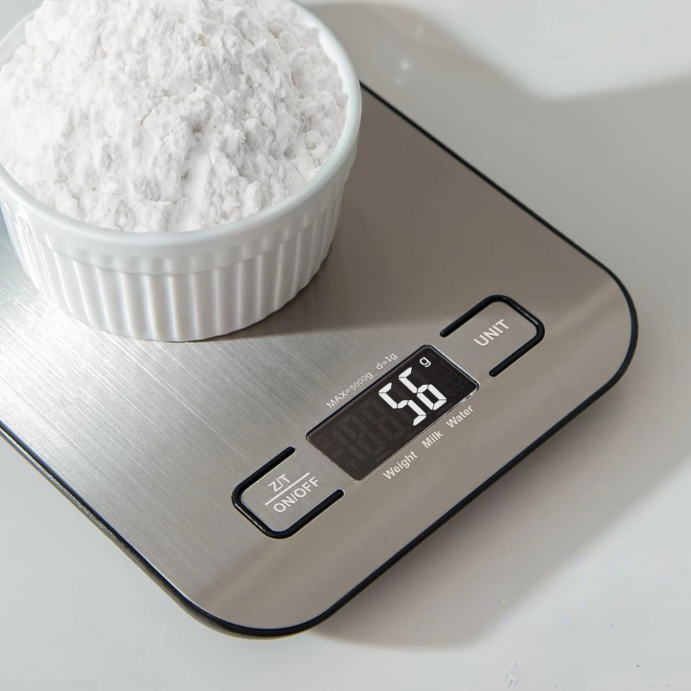 Precision Kitchen Weighing Scale – Sleek Stainless Steel Design