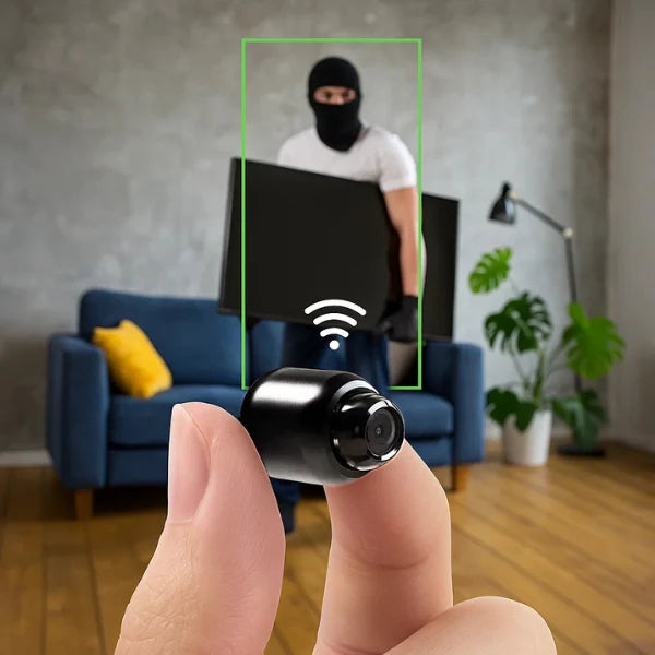 Surveillance Camera with Night Vision and Live Streaming