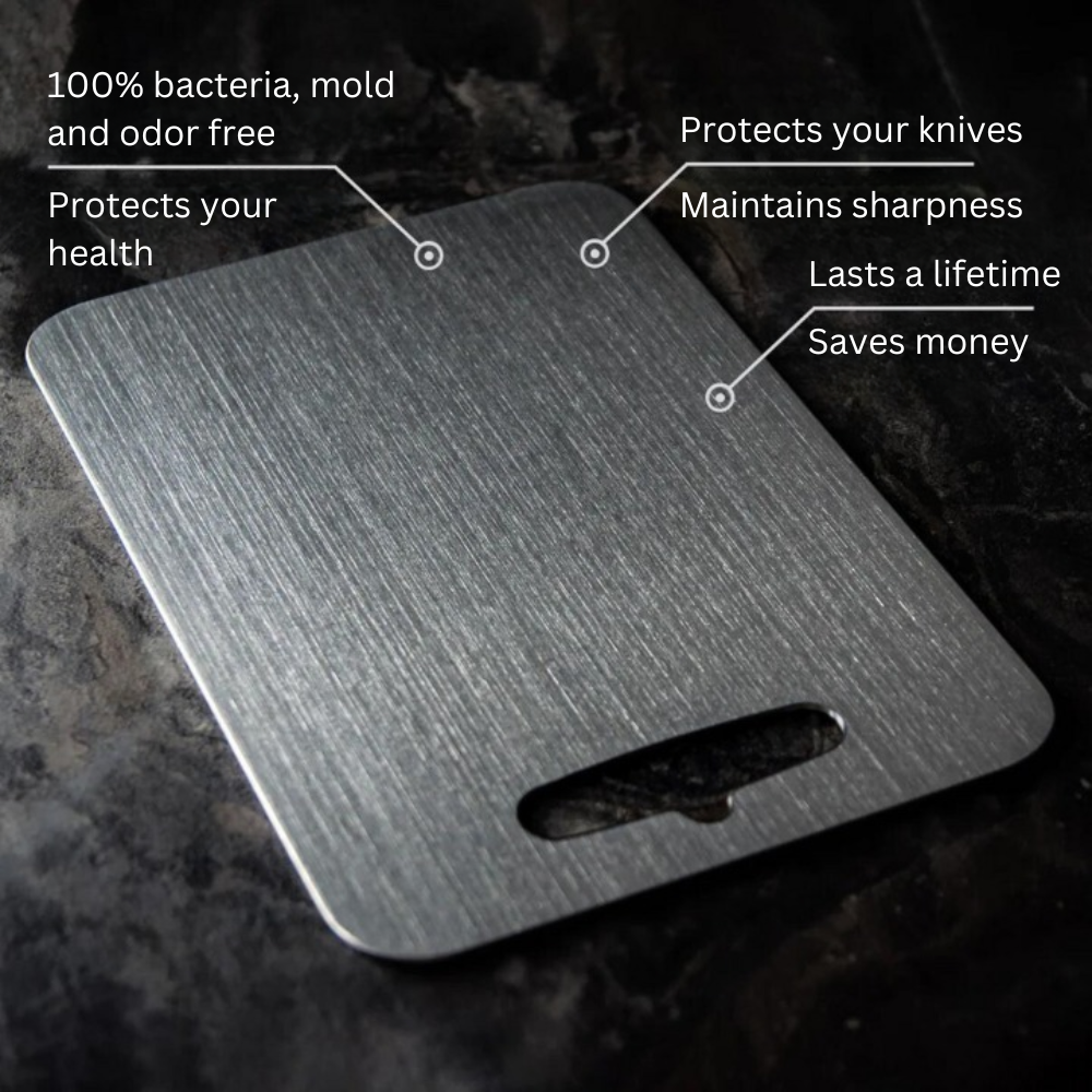 Titanium Chef's Board - Ultimate Kitchen Food Prep Tool
