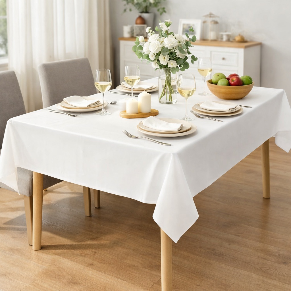 EcoShield Disposable Table Covers - Water-Resistant & Durable
