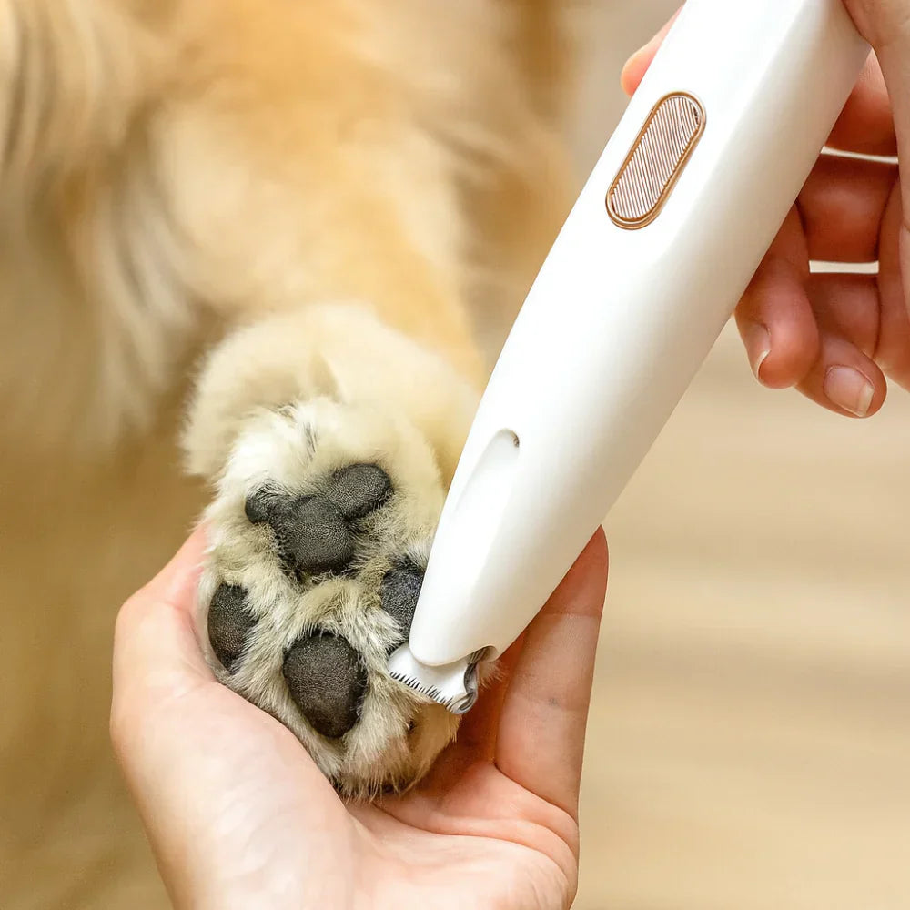 Whisper-Quiet Rechargeable Dog Paw Groomer
