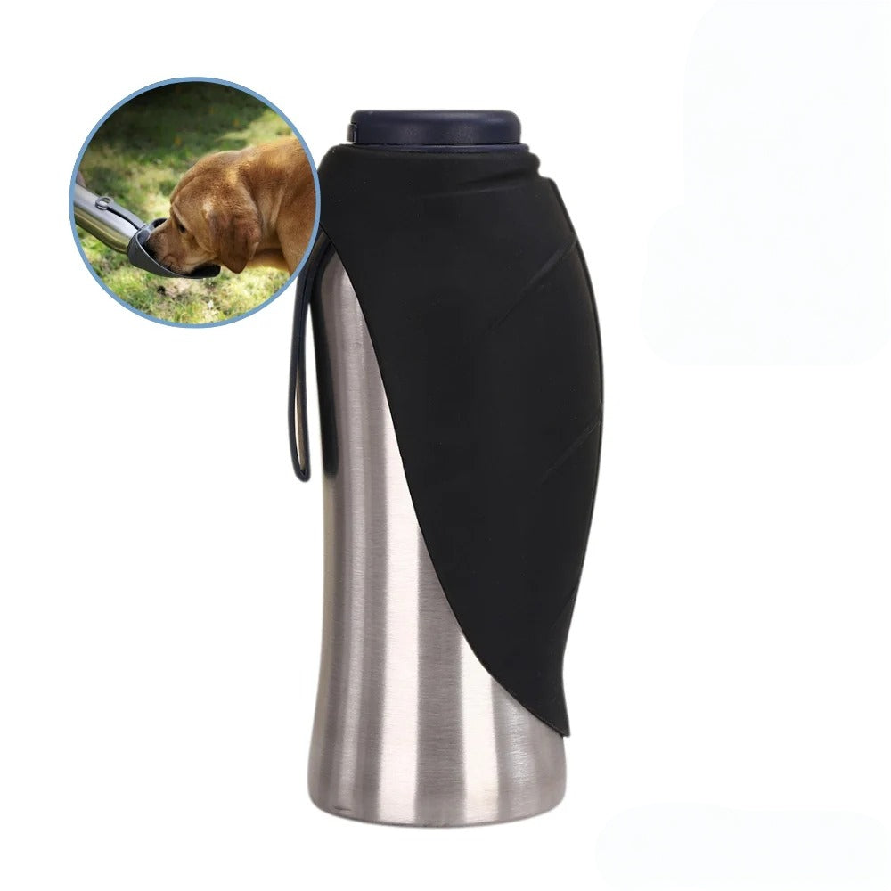 Portable Stainless Water Bottle for Dogs – Hydrate Anywhere