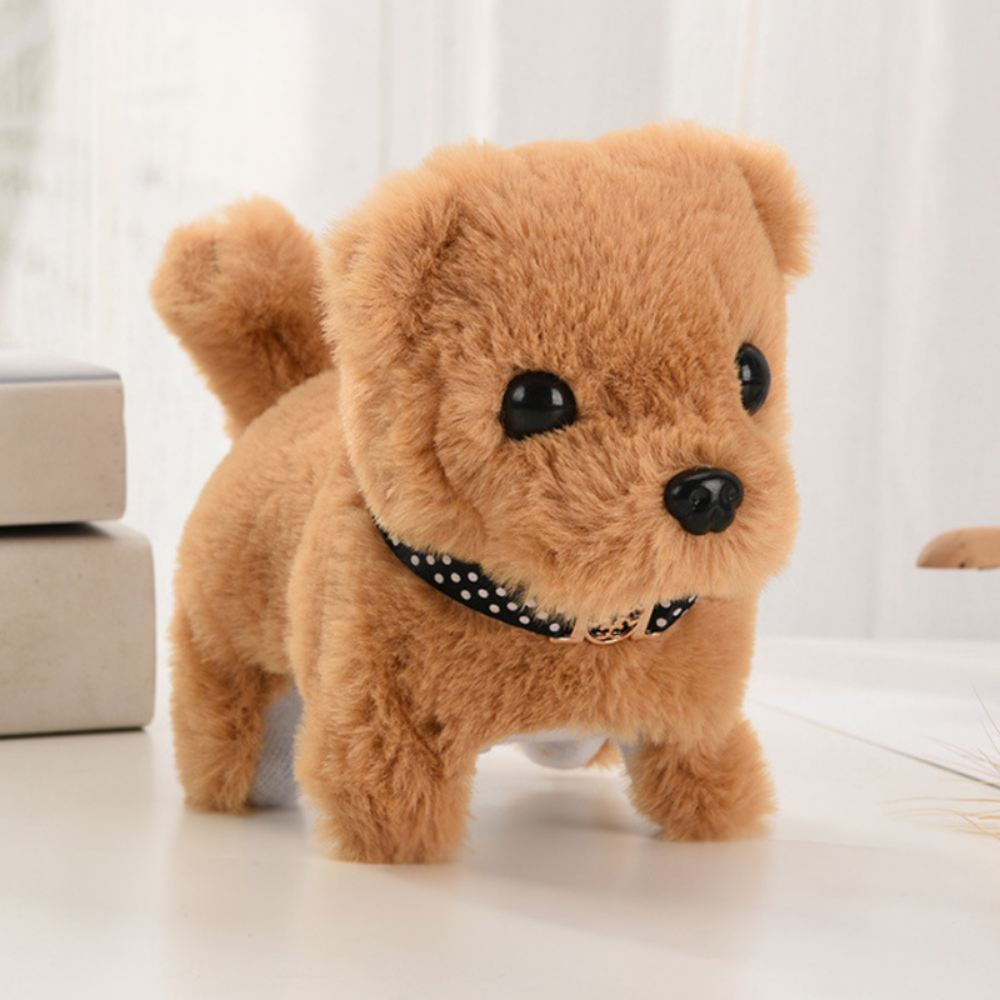 Cuddly Canine Companion Robot That Walks and Barks
