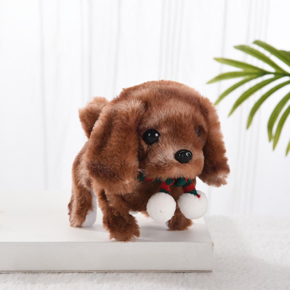 Cuddly Canine Companion Robot That Walks and Barks