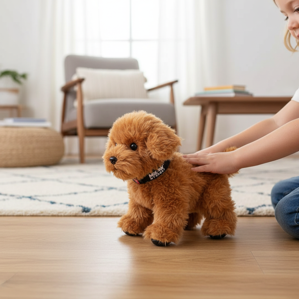 Charming Walking Puppy Toy for Kids and Pet Lovers