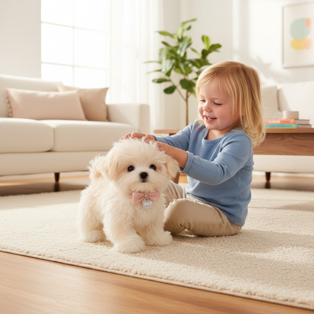 Charming Walking Puppy Toy for Kids and Pet Lovers