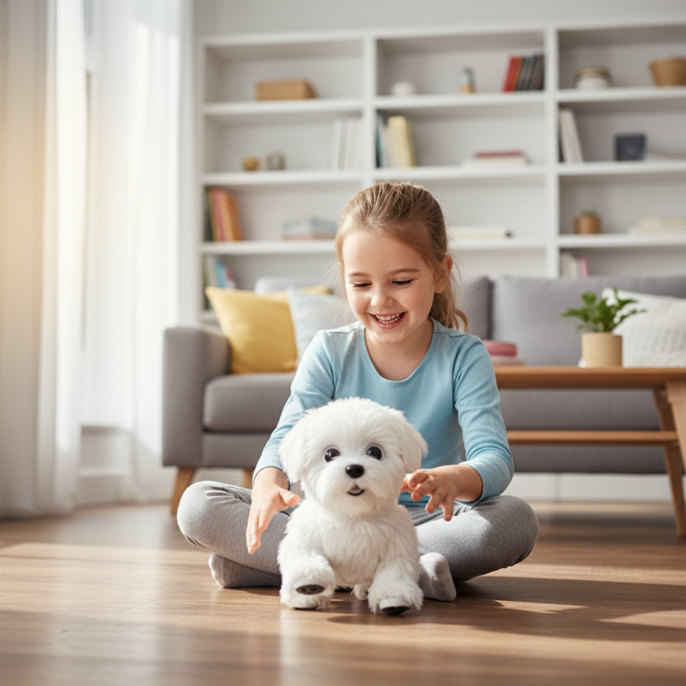 Charming Walking Puppy Toy for Kids and Pet Lovers
