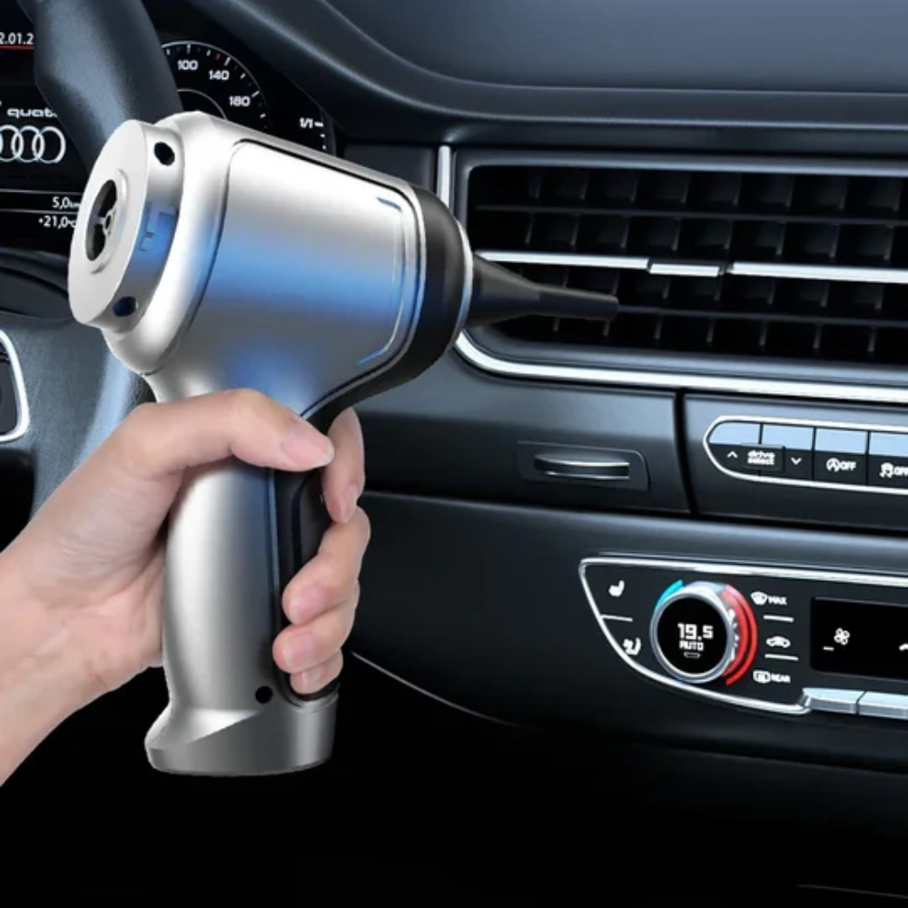Portable Handheld Vacuum for Car Interior Cleaning – Cordless Design