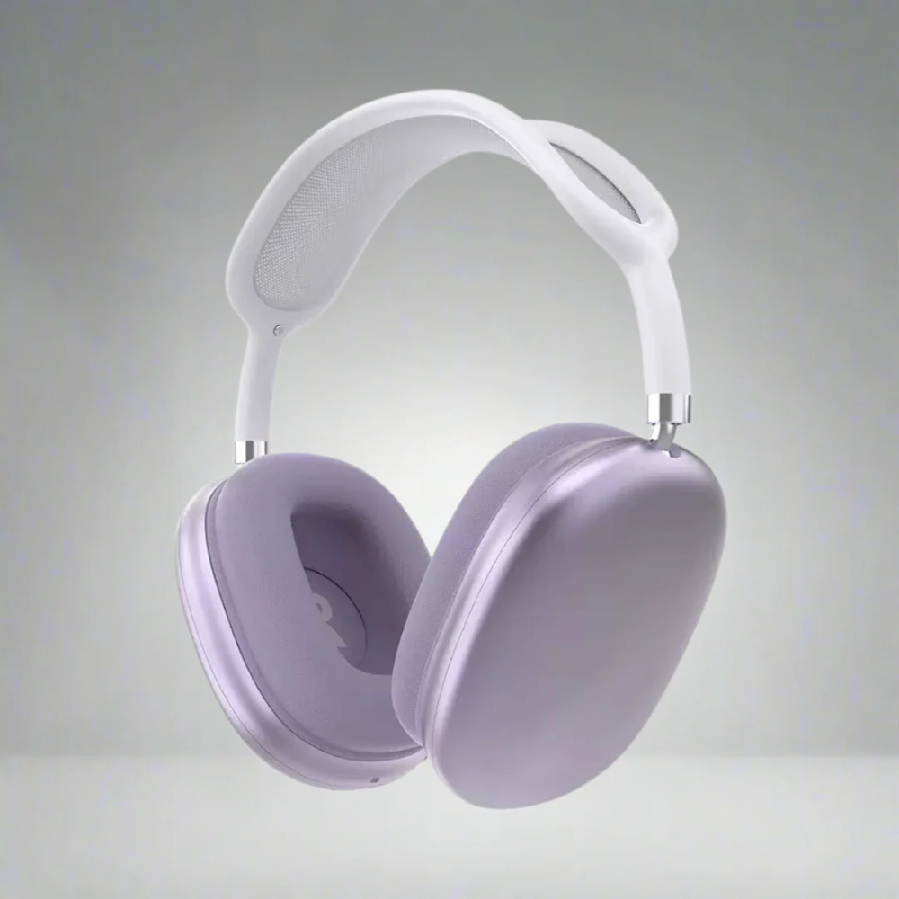 Bluetooth Over-Ear Headphones with Wireless Design and Noise Isolation