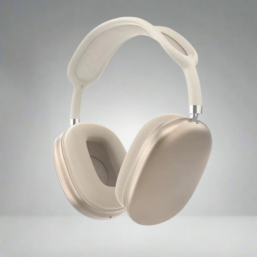 Bluetooth Over-Ear Headphones with Wireless Design and Noise Isolation