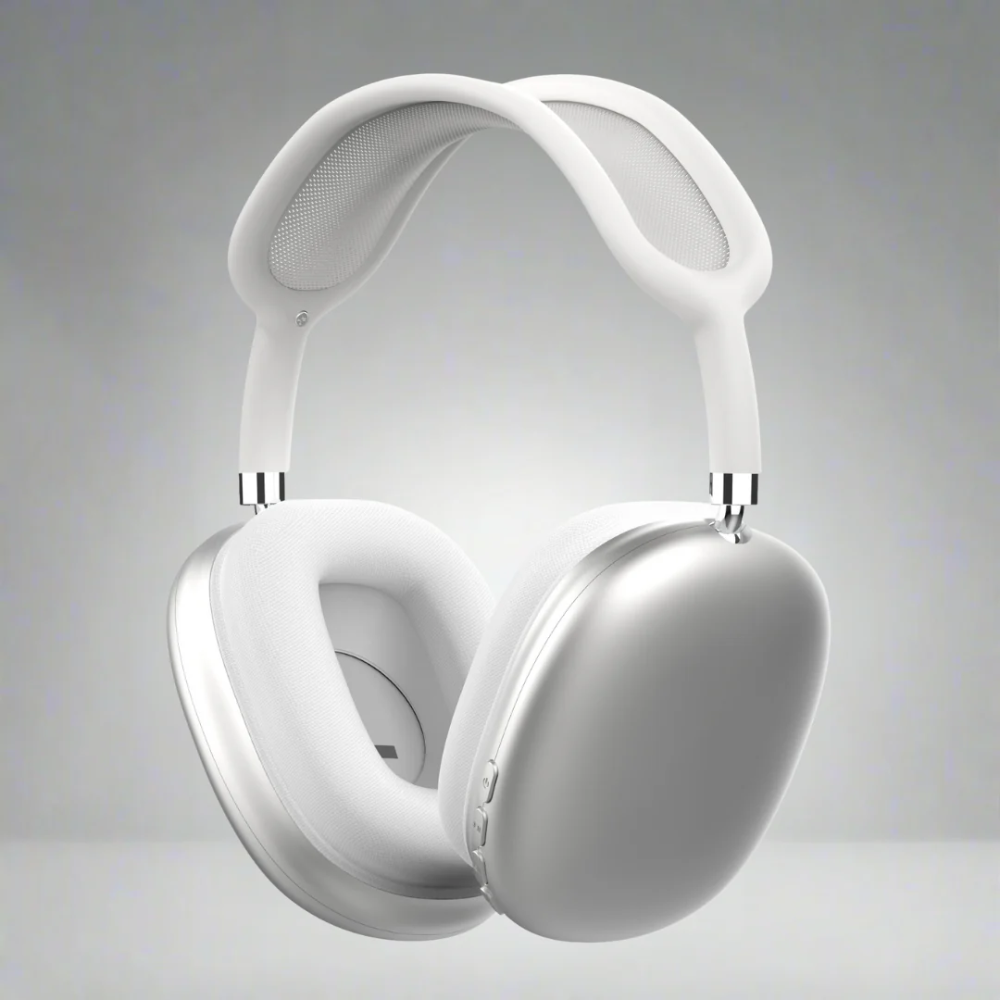 Bluetooth Over-Ear Headphones with Wireless Design and Noise Isolation