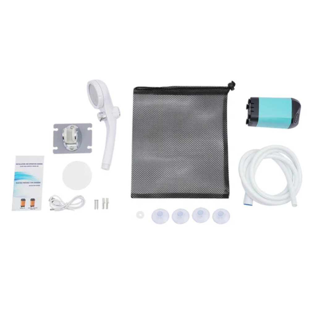Outdoor Travel and Hiking Electric Portable Shower