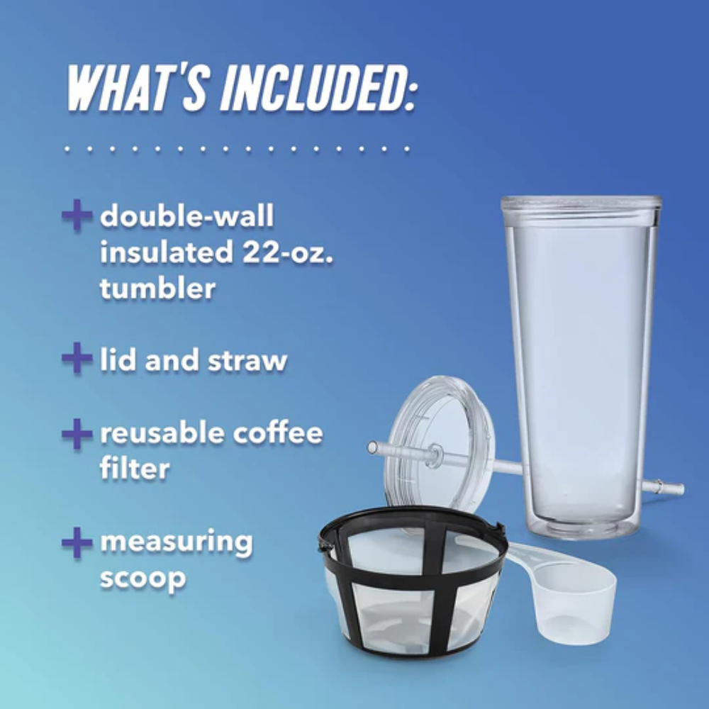 Home and Kitchen Cold Brew Coffee Maker – Portable & Convenient