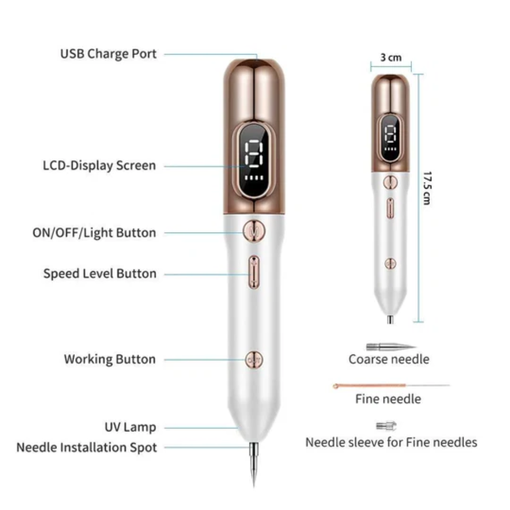 Handheld Plasma Skin Treatment Device for Personal Care