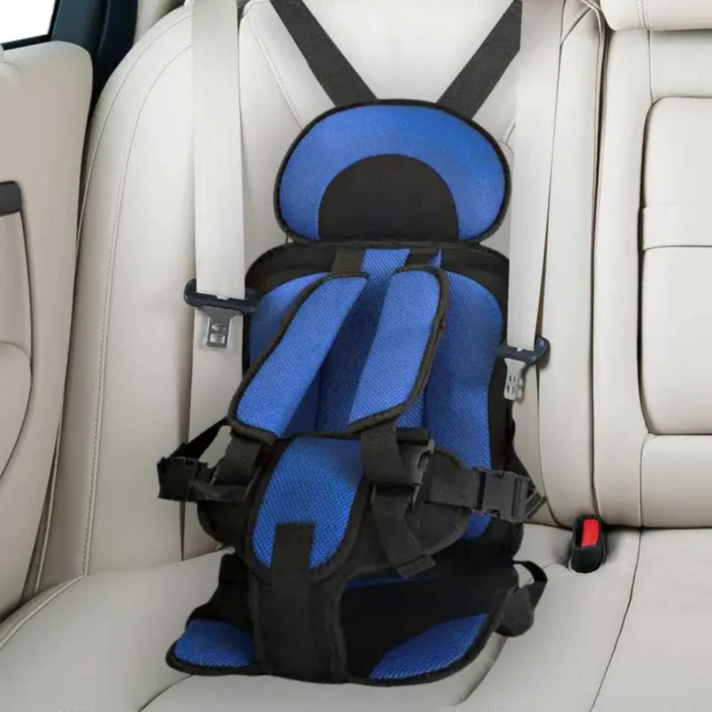 Child Booster Cushion for Car with Seat Belt – Portable for Toddlers