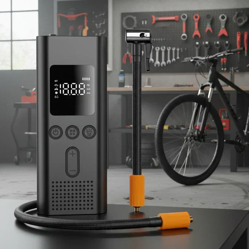 PowerFlow Cordless Air Pump with 150 PSI and Digital Display