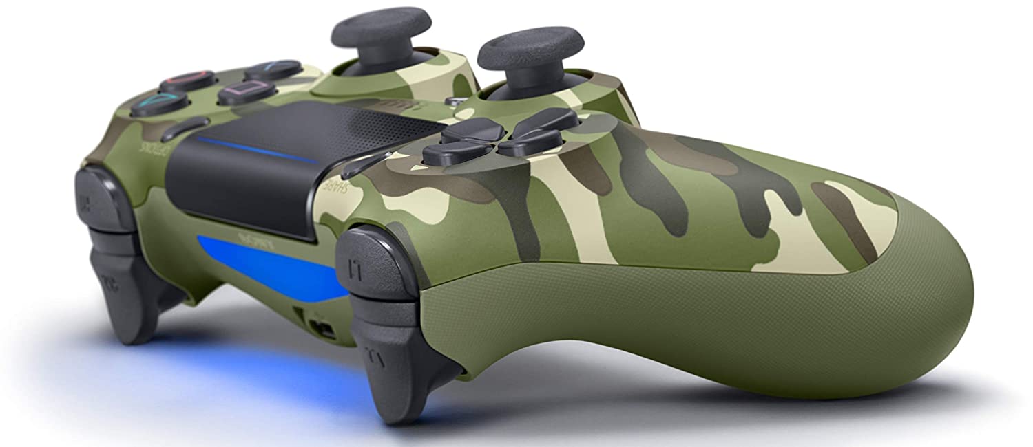 Wireless Game Controller for PlayStation 4 - Ergonomic Design with Improved Analog Sticks