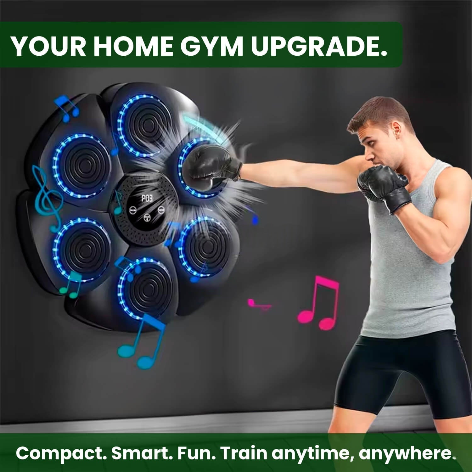 Interactive Punching Pad with Rhythm Guidance for Coordination and Cardio