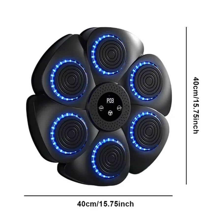 Interactive Punching Pad with Rhythm Guidance for Coordination and Cardio