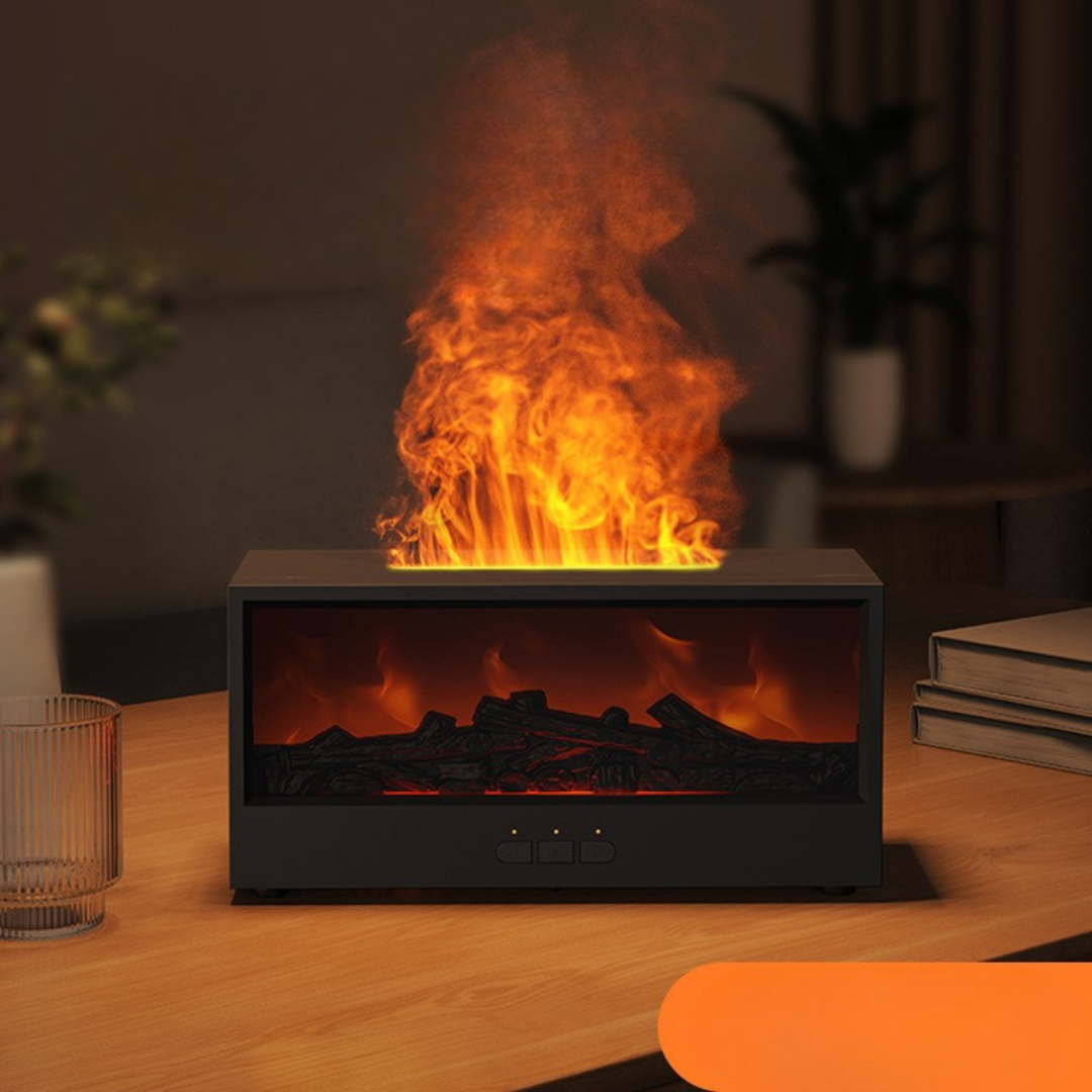 Charming Aroma Glow Device - Flickering Light & Scent