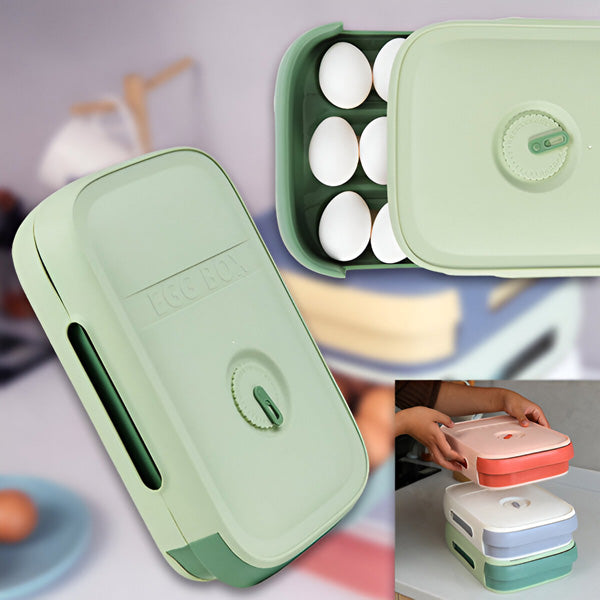 Nestable Container for Storing Eggs