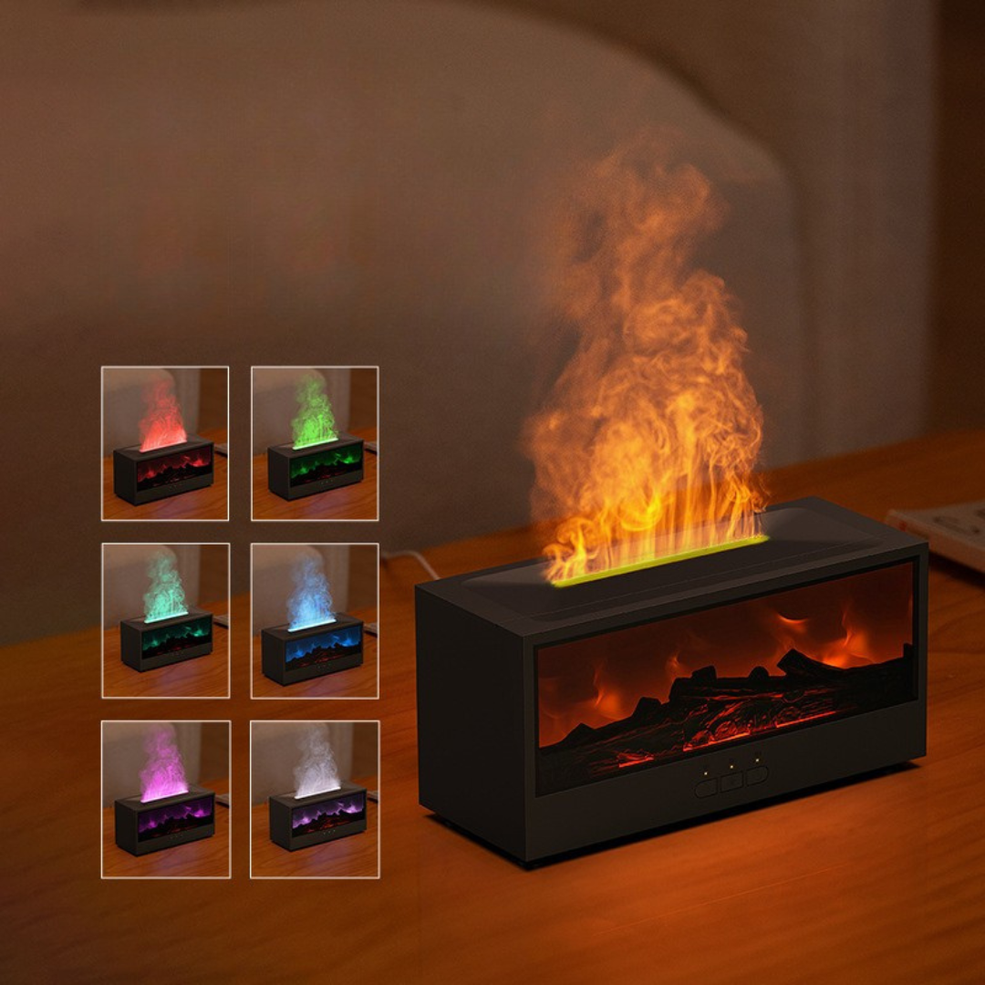 Charming Aroma Glow Device - Flickering Light & Scent