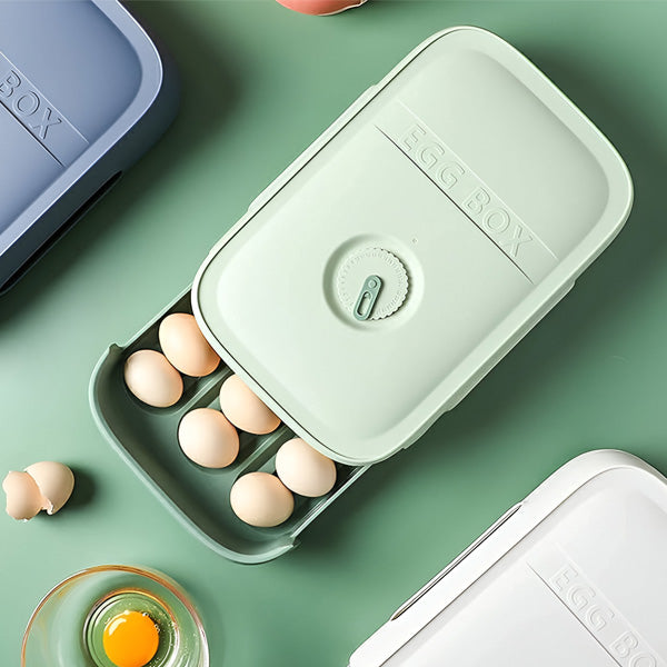 Nestable Container for Storing Eggs