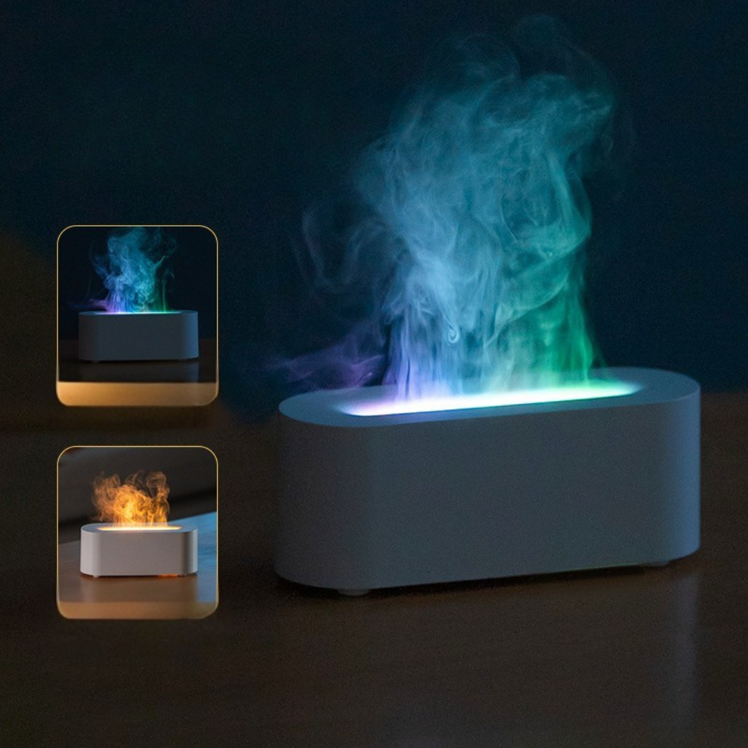 Charming Aroma Glow Device - Flickering Light & Scent