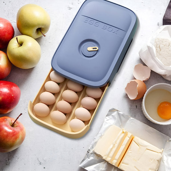 Nestable Container for Storing Eggs