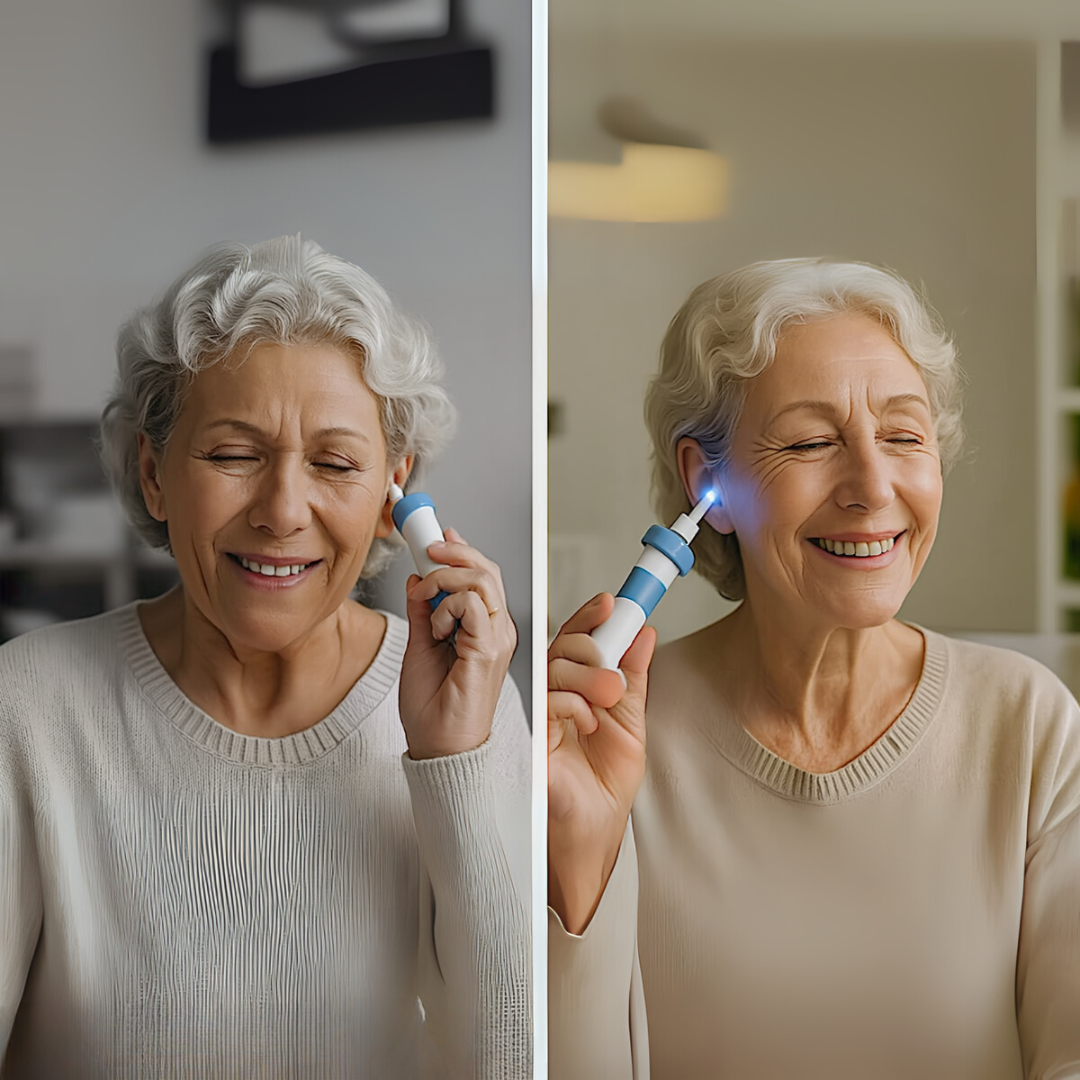Gentle Ear Wax Remover with Suction and Soft Tips