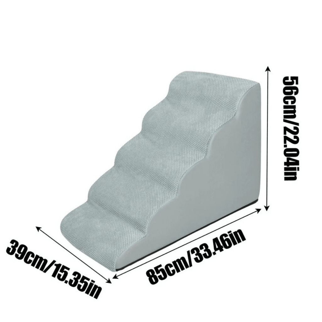 PetSafe Elevation Five-Step Foam Ramp with Removable Cover