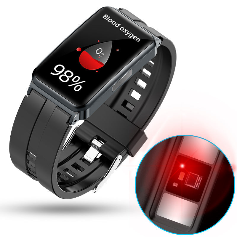 Waterproof Smartwatch with Bluetooth – Tracks Activity, Sleep & Heart Rate