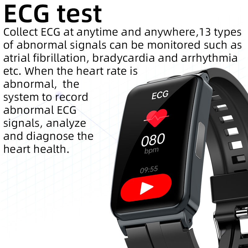 Waterproof Smartwatch with Bluetooth – Tracks Activity, Sleep & Heart Rate