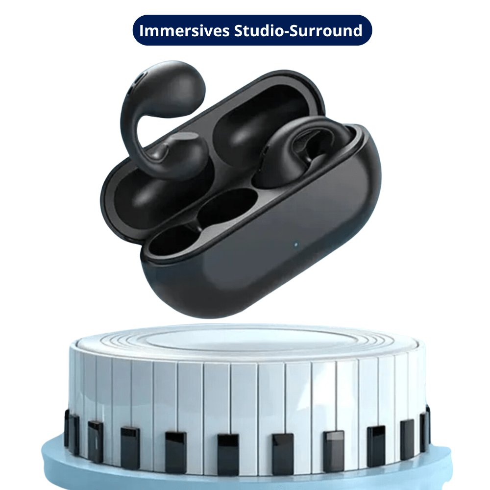 ActiveWave Wireless Earbuds - Bone Conduction Sound for Movement